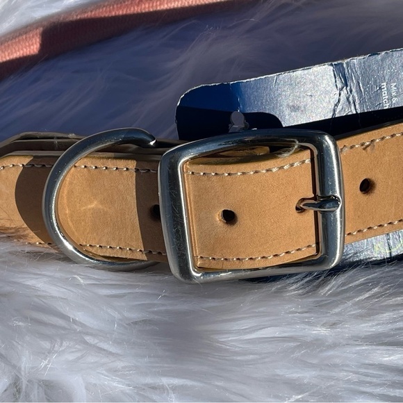 NWT Youly Faux Leather & Rope Tie Dye Dog Collar Size XL/XXL 22โ-27โ - Picture 4 of 11